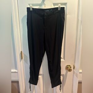 Lauren‎ Ralph Lauren Women’s Black Pants 6P Drawstring Ruched